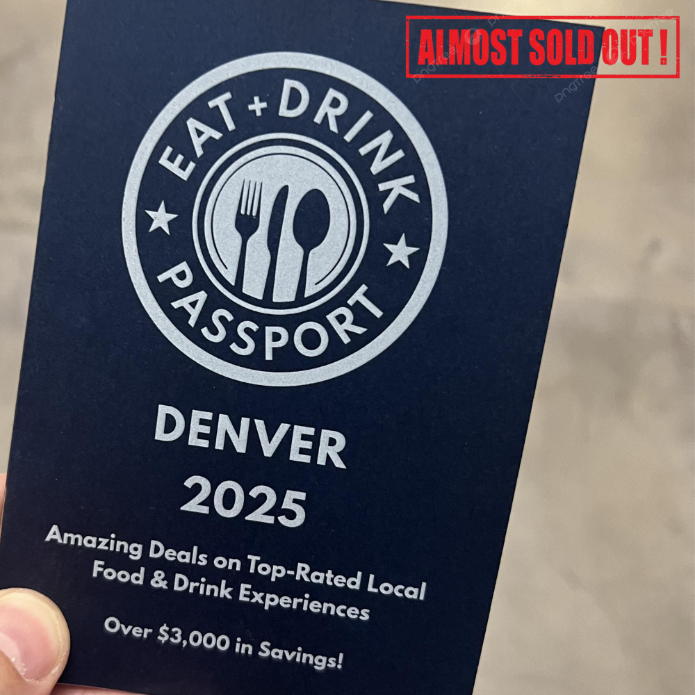 2025 Eat+Drink Denver Passport Book